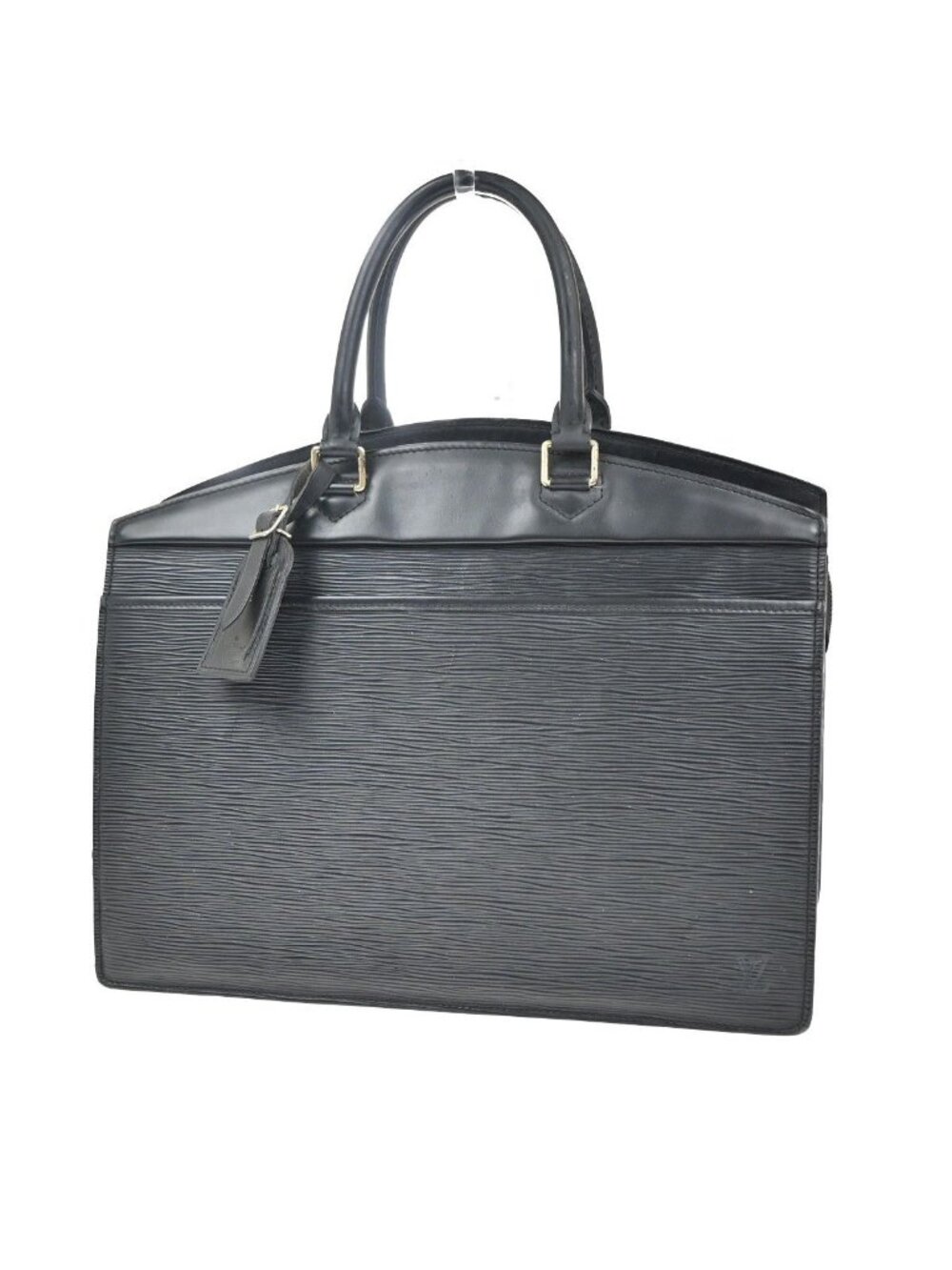 Louis Vuitton Riviera Handbag Black Epi Leather
